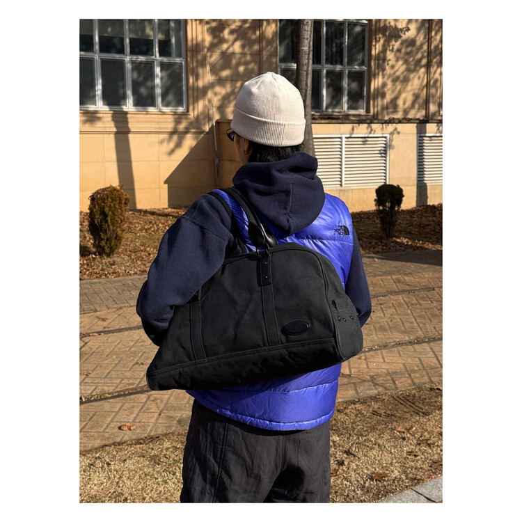 KICHIZO by Porter Classic - Big Boston Bag (Washed Charcoal)