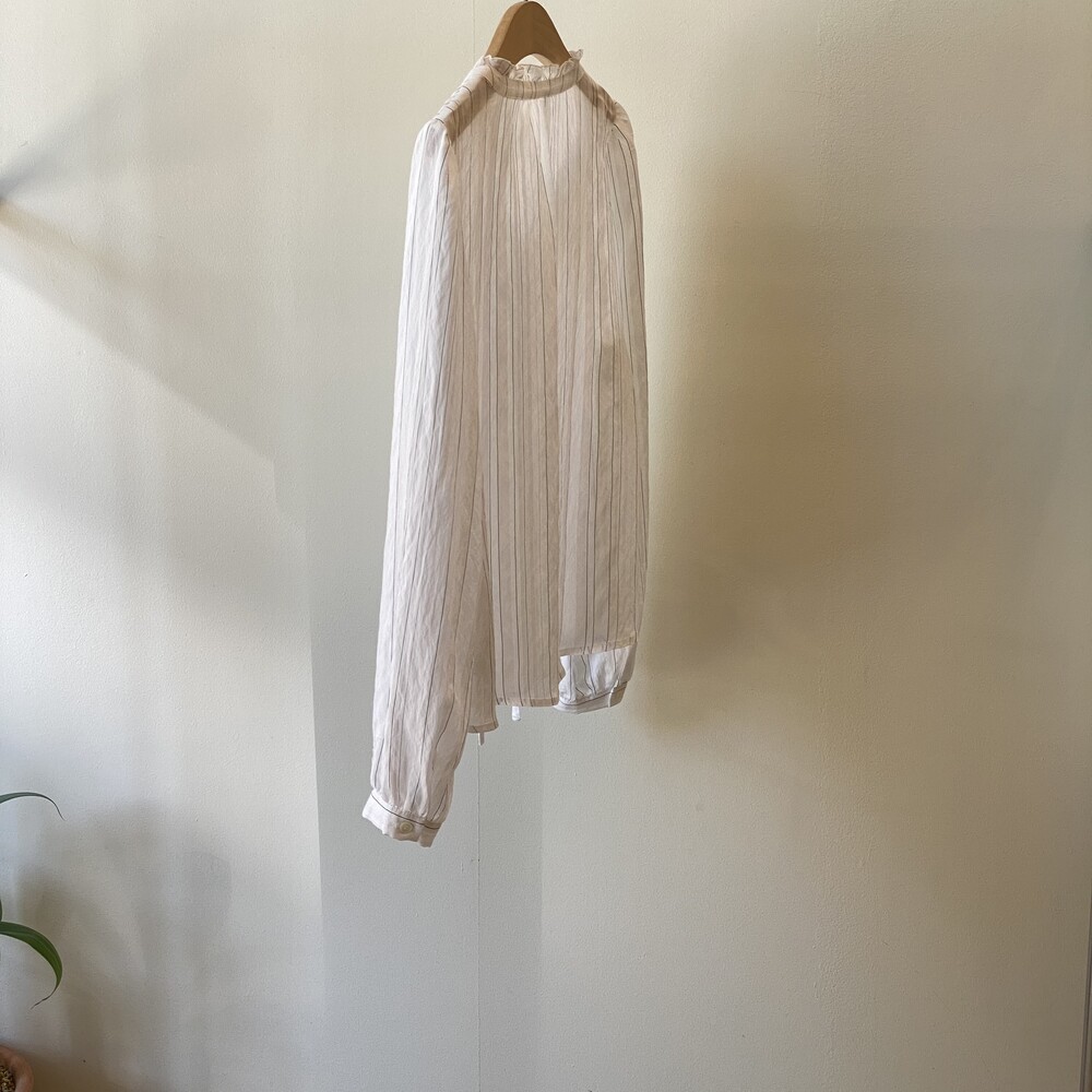 String Frill Blouse