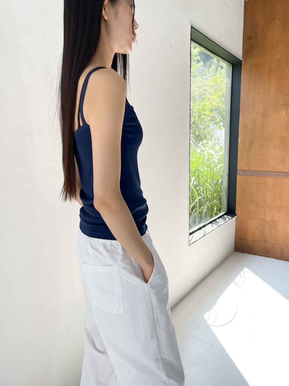 OVDR STRING TOP (2COLOR)