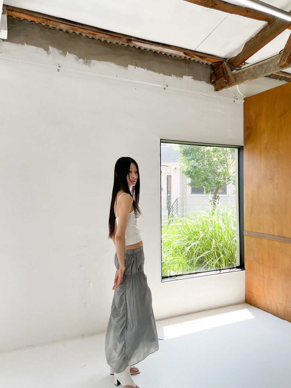 STRUCTURAL SKIRT (2COLOR)
