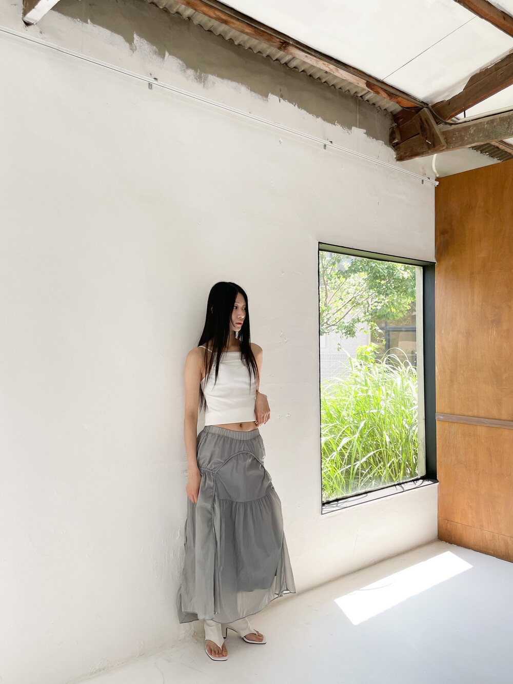 STRUCTURAL SKIRT (2COLOR)