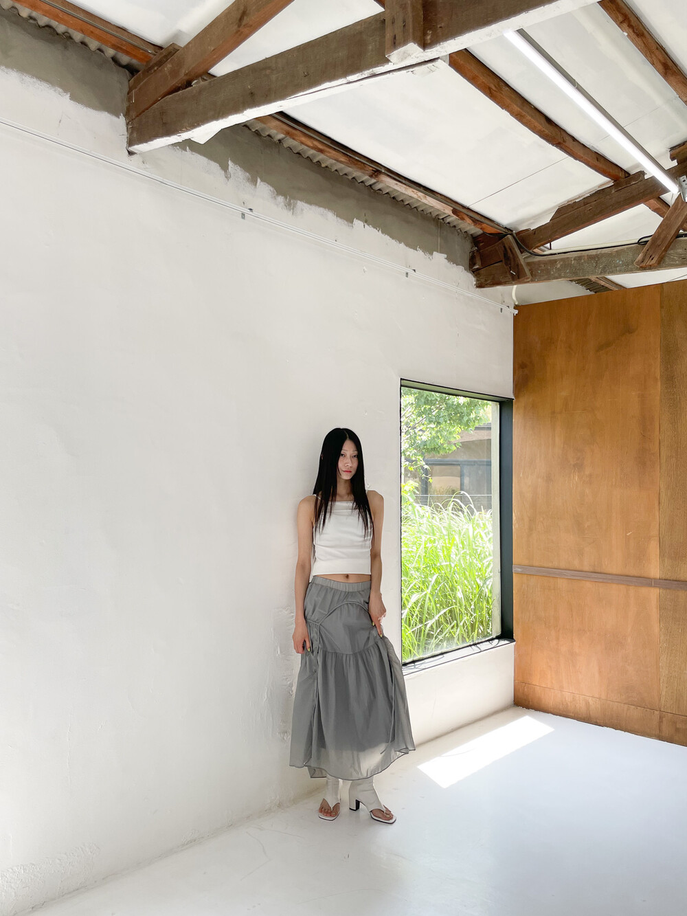 STRUCTURAL SKIRT (2COLOR)