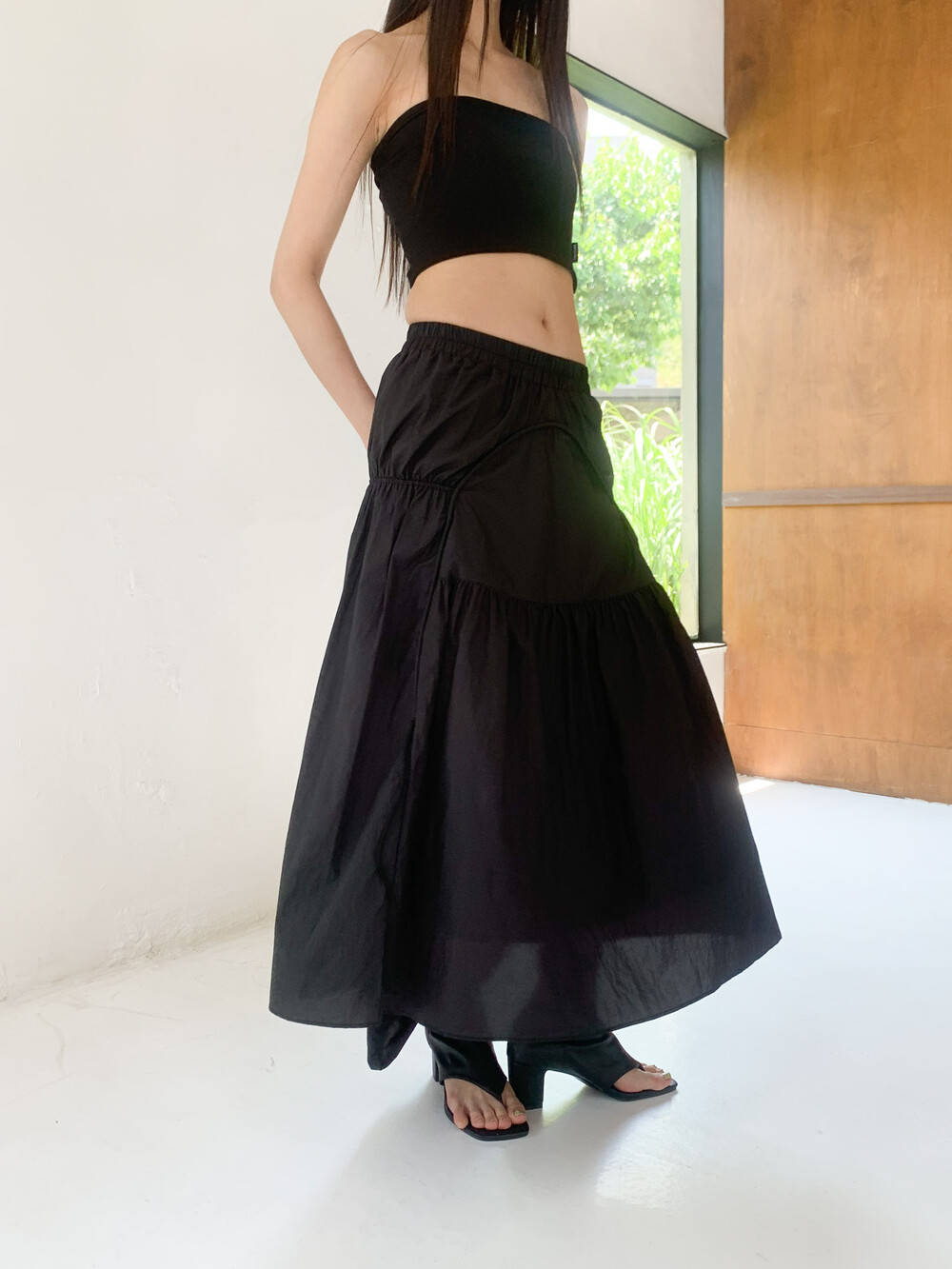 STRUCTURAL SKIRT (2COLOR)