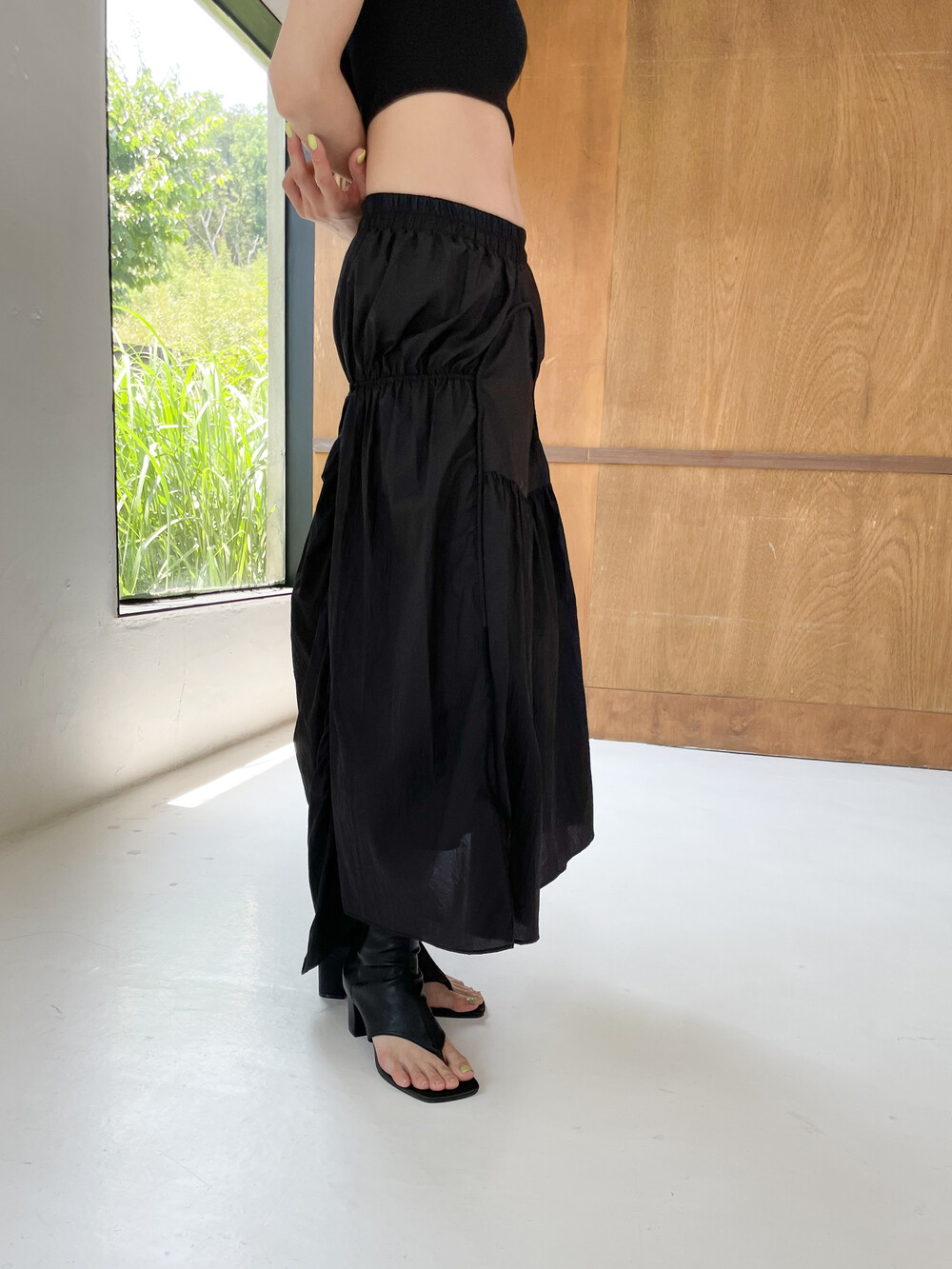 STRUCTURAL SKIRT (2COLOR)