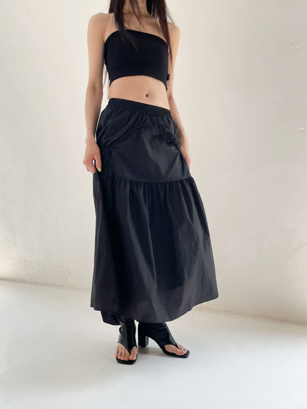 STRUCTURAL SKIRT (2COLOR)