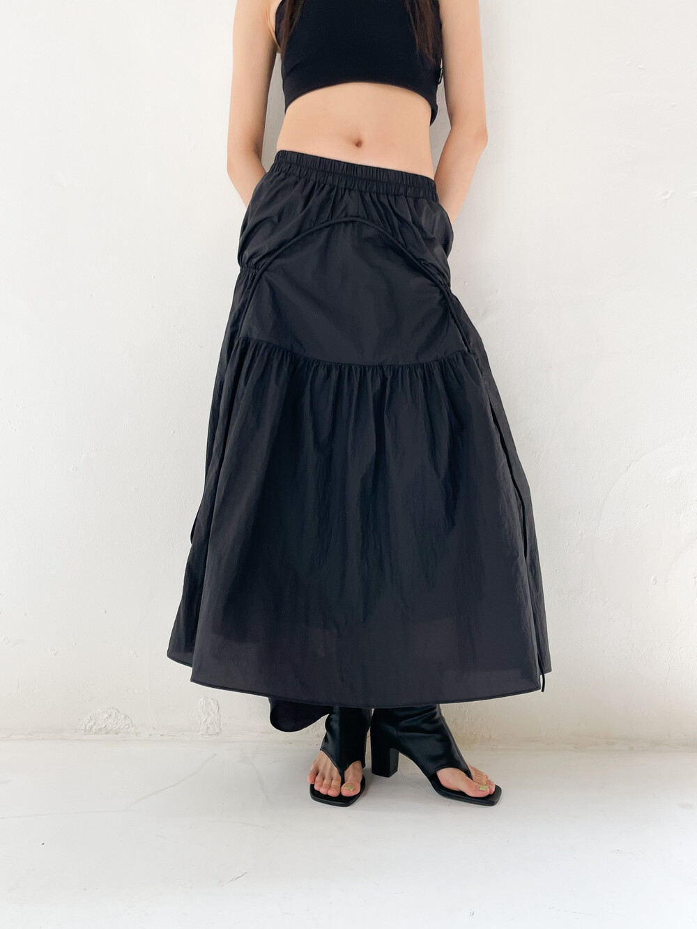 STRUCTURAL SKIRT (2COLOR)
