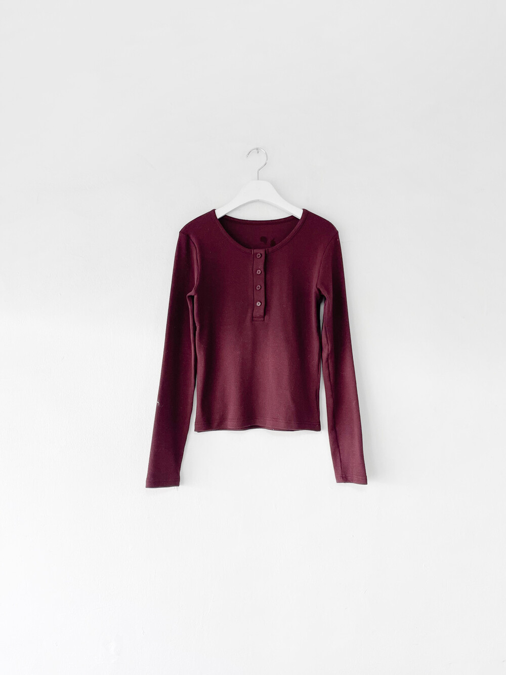 FLUFF BUTTON TOP (6COLOR)