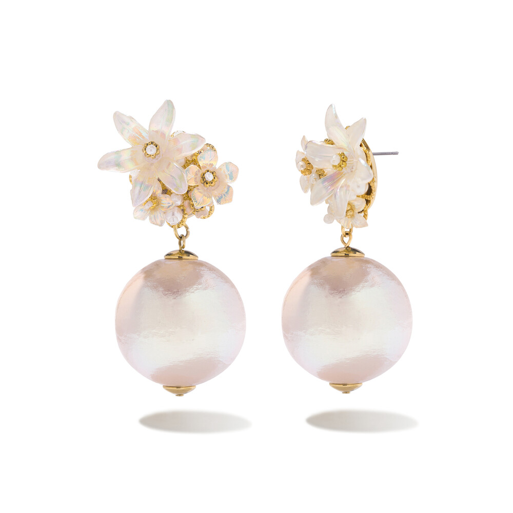 COTTON BOUQUET EARRINGS