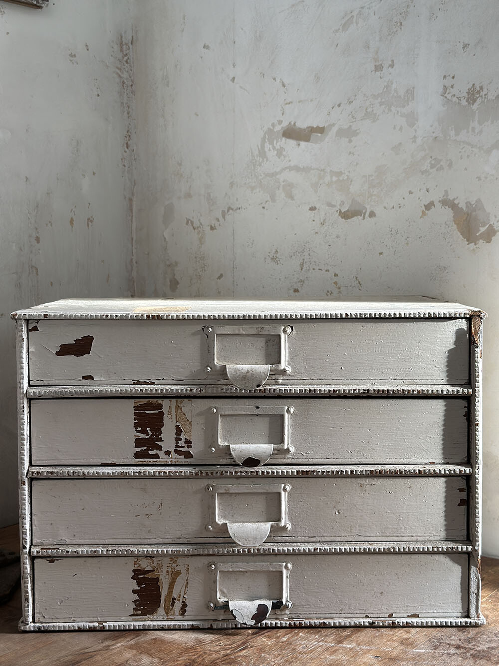 26-151 올드 빈티지 쉐비 시크 데스크탑 드로워