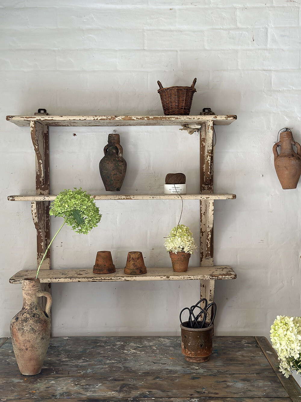 올드 파인 쉐비 시크 쉘프