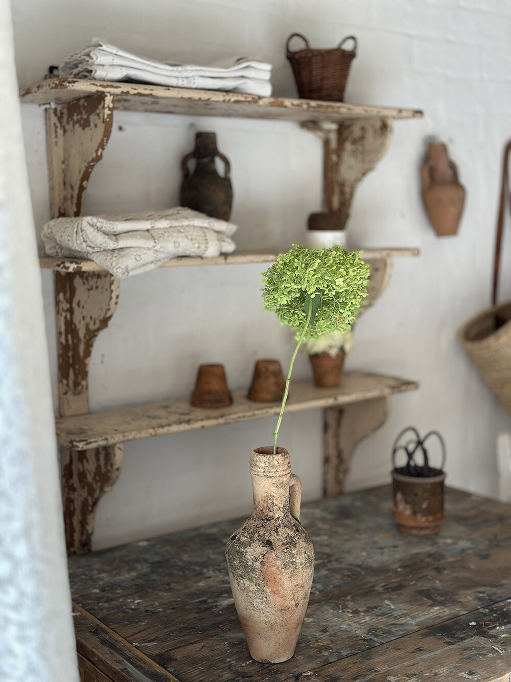 올드 파인 쉐비 시크 쉘프