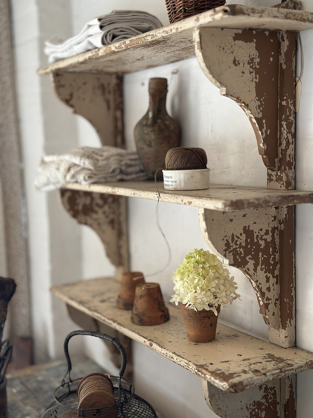 올드 파인 쉐비 시크 쉘프