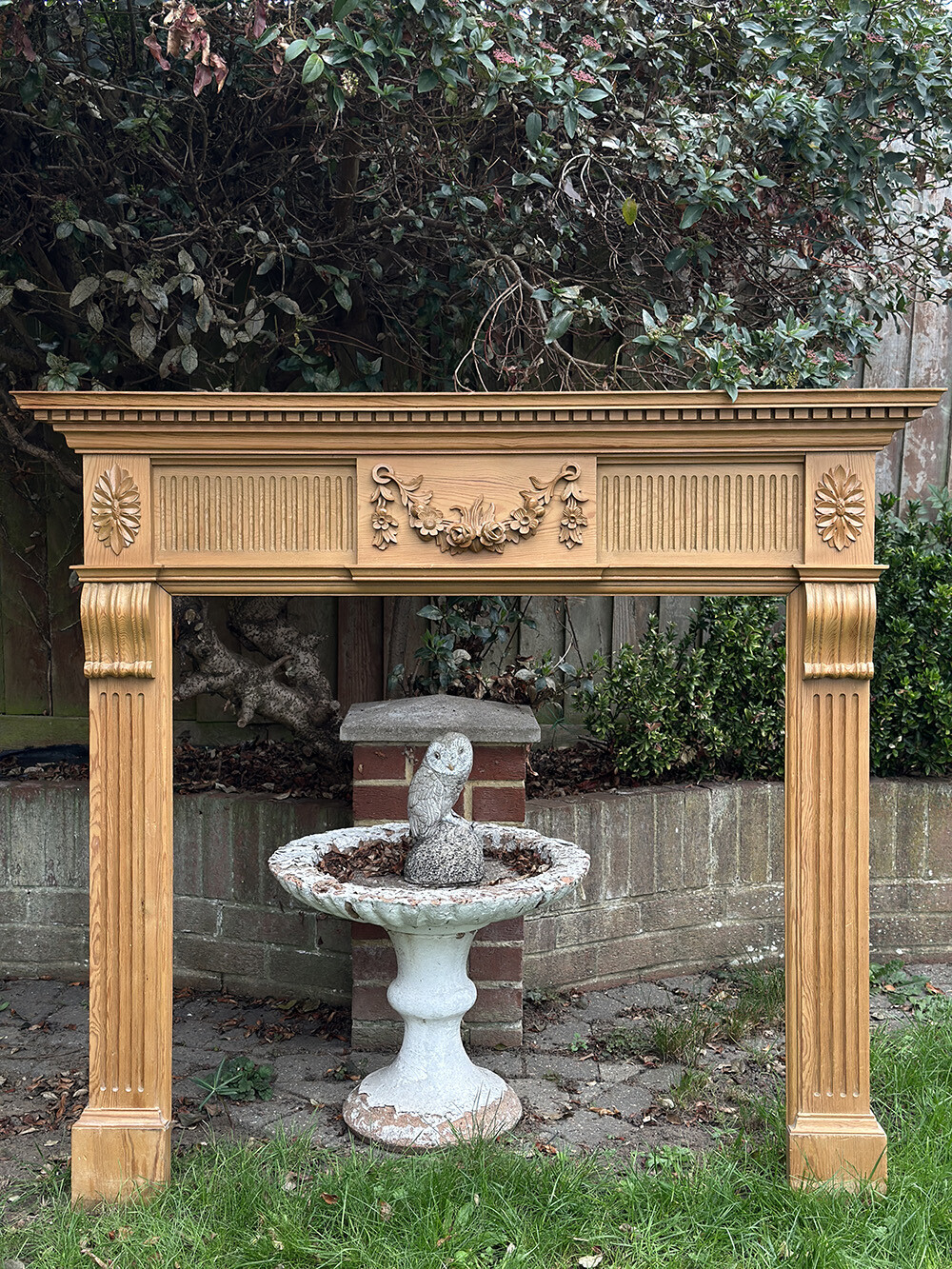 26-131 레이트 빈티지 파인 파이어 서라운드