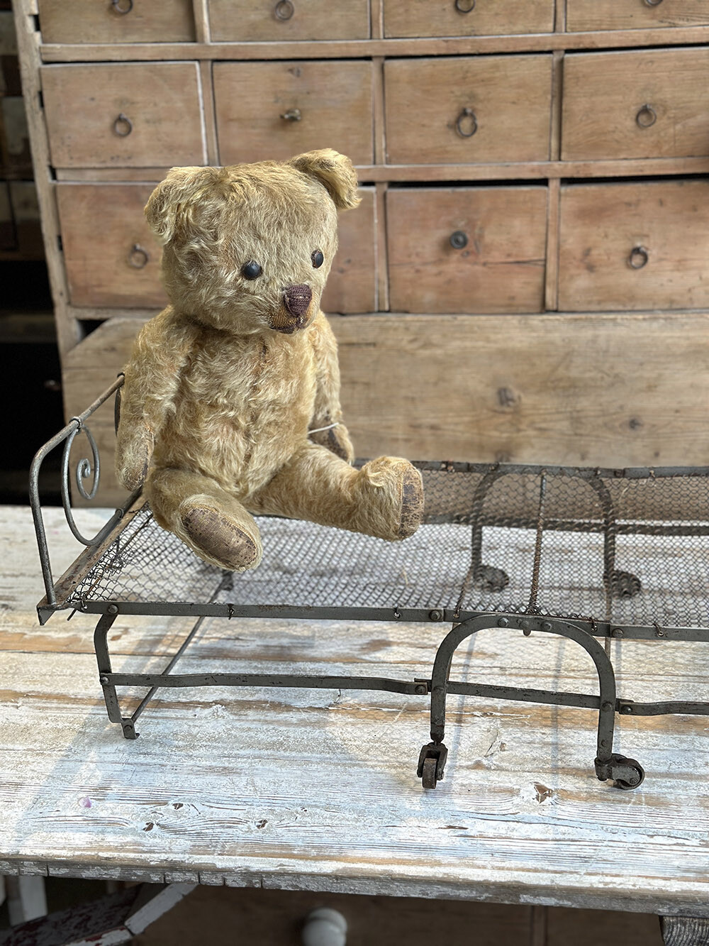 26a-034 빈티지 폴더블 메탈 베이비 콧