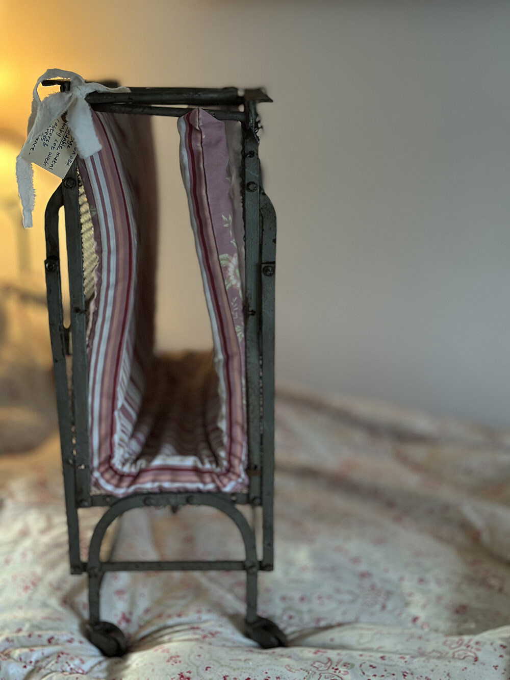 26a-034 빈티지 폴더블 메탈 베이비 콧