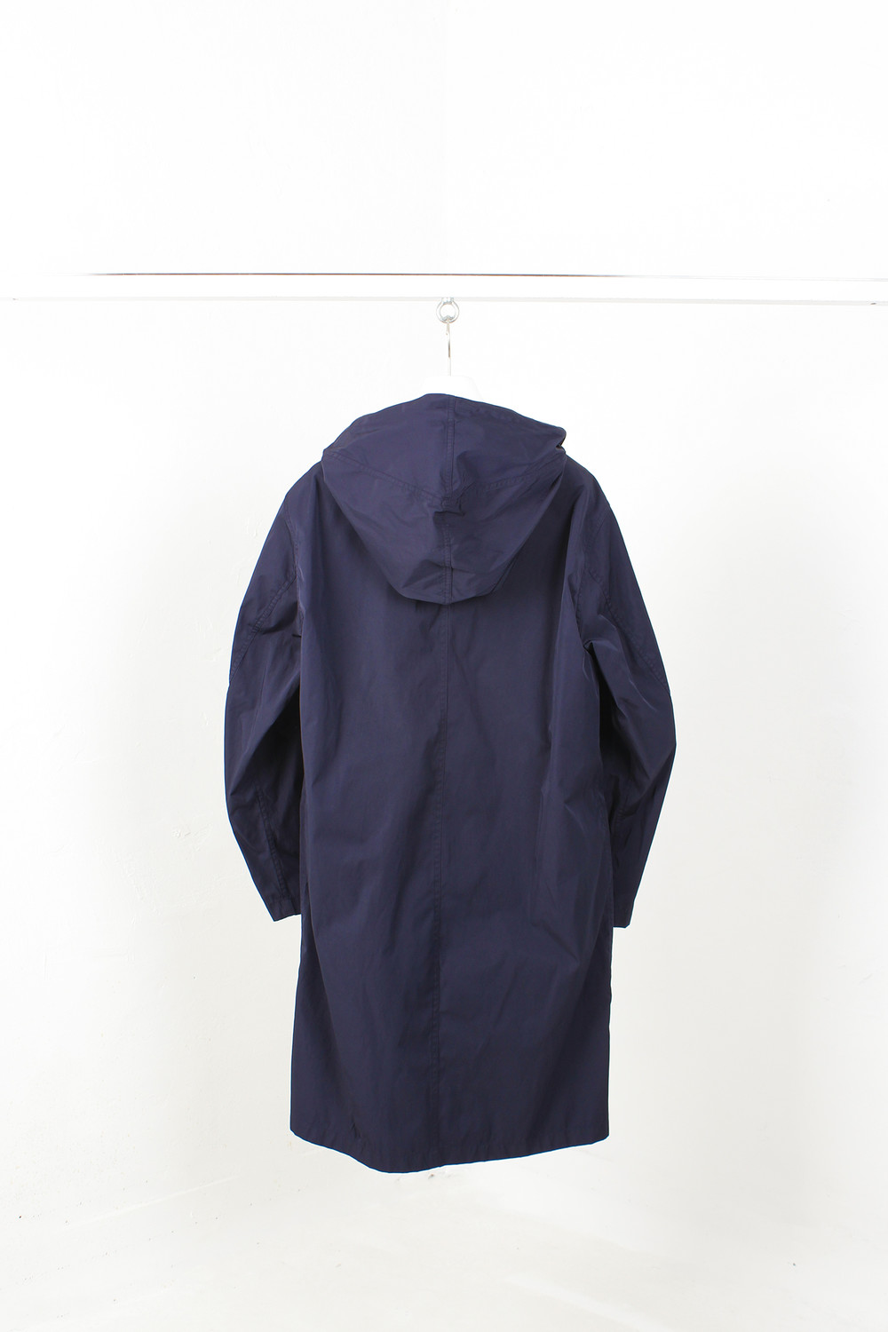 THE DOCUMENT HOODED SPRING COAT