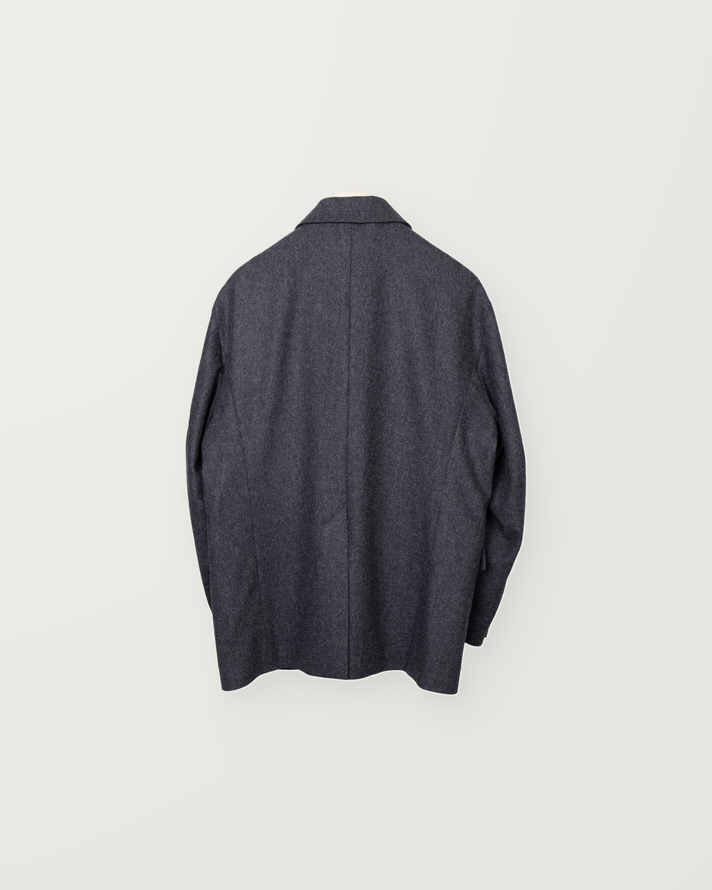FLANNEL 3 BUTTON JACKET_CHACOAL PRODUCT 3