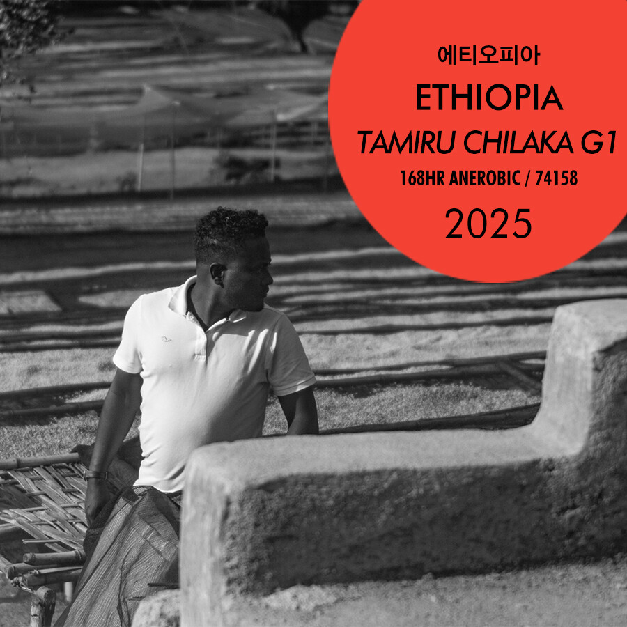 2025 에티오피아 타미루 칠라카 G1 168hr 무산소발효(Air)