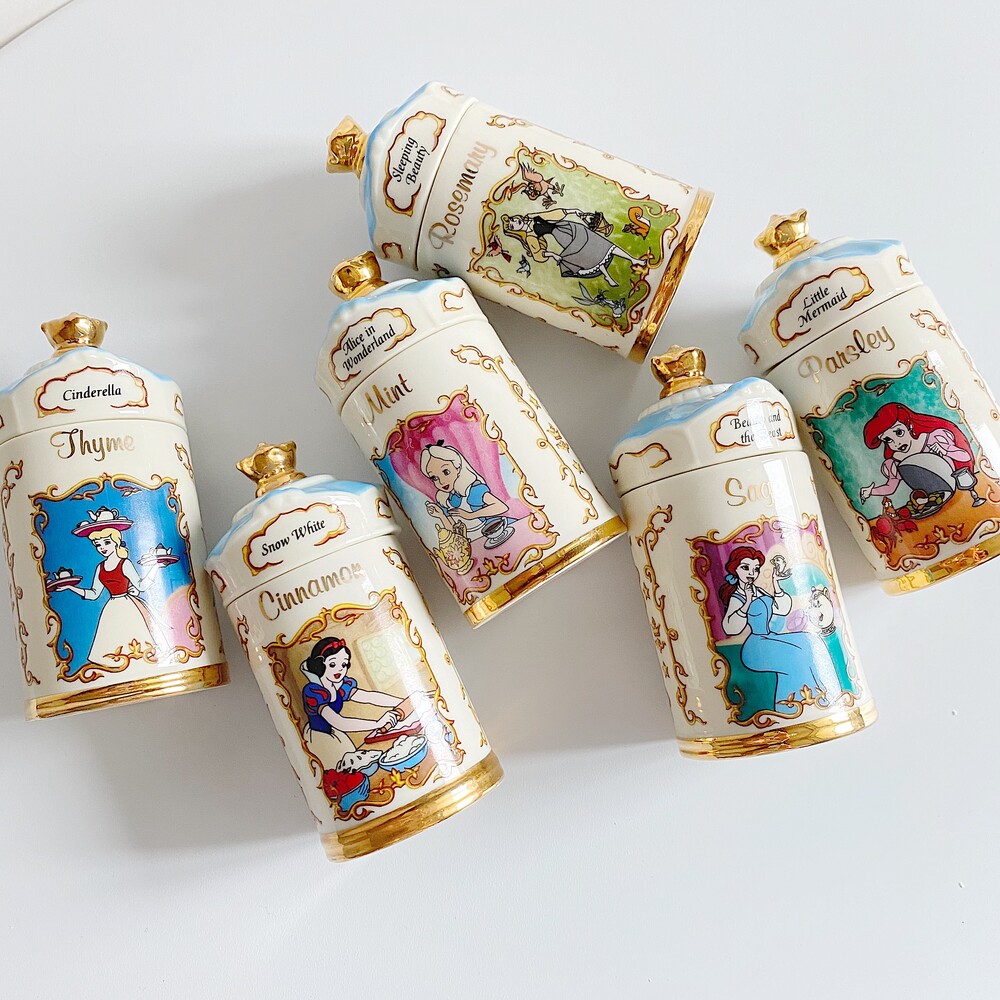 Vintage Disney canisters