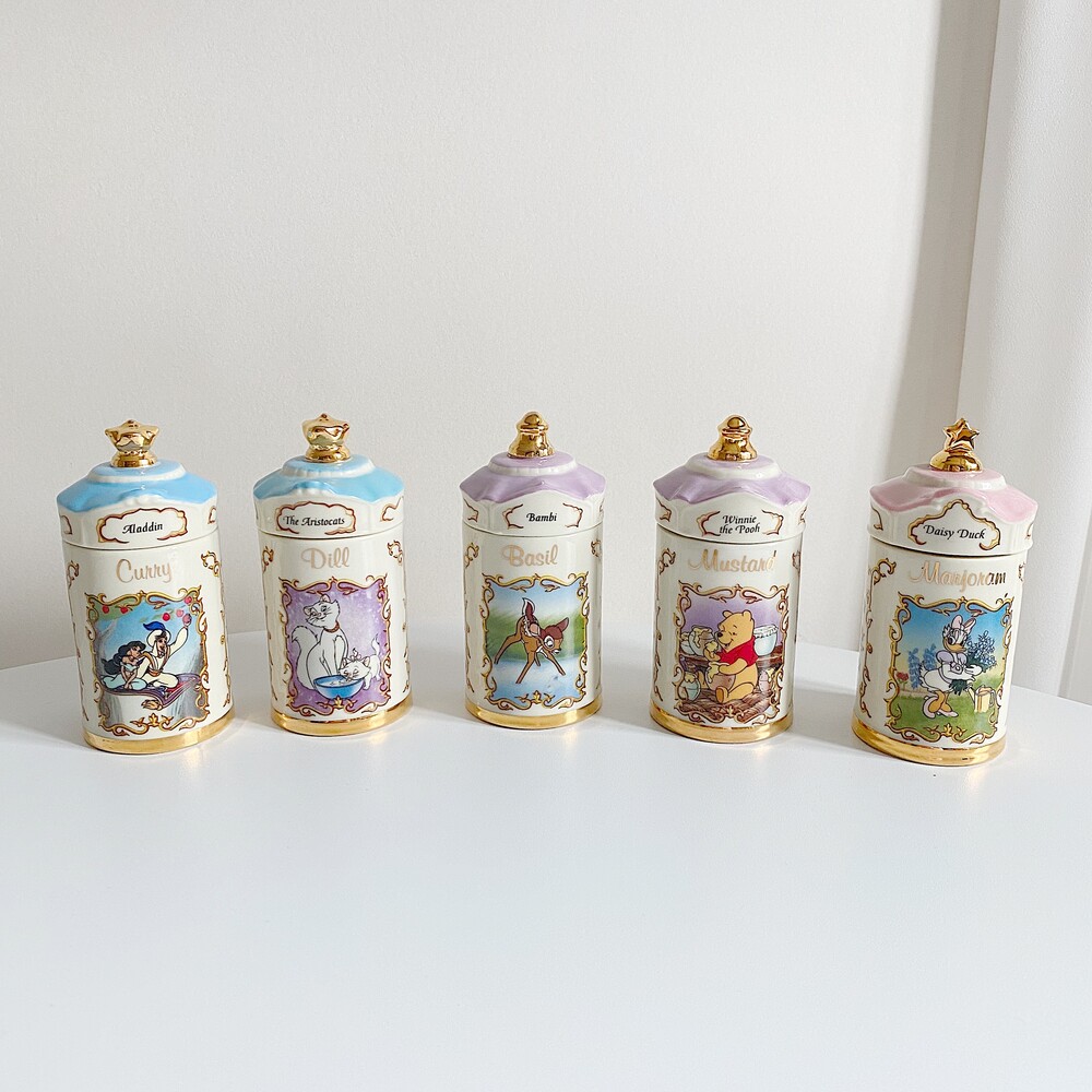 Vintage Disney canisters