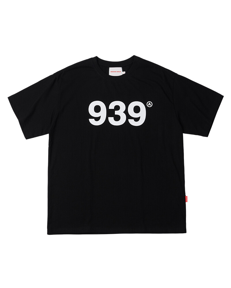 939 LOGO T-SHIRTS (BLACK)