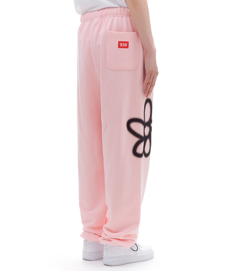 939 DAISY SWEAT PANTS (PINK)