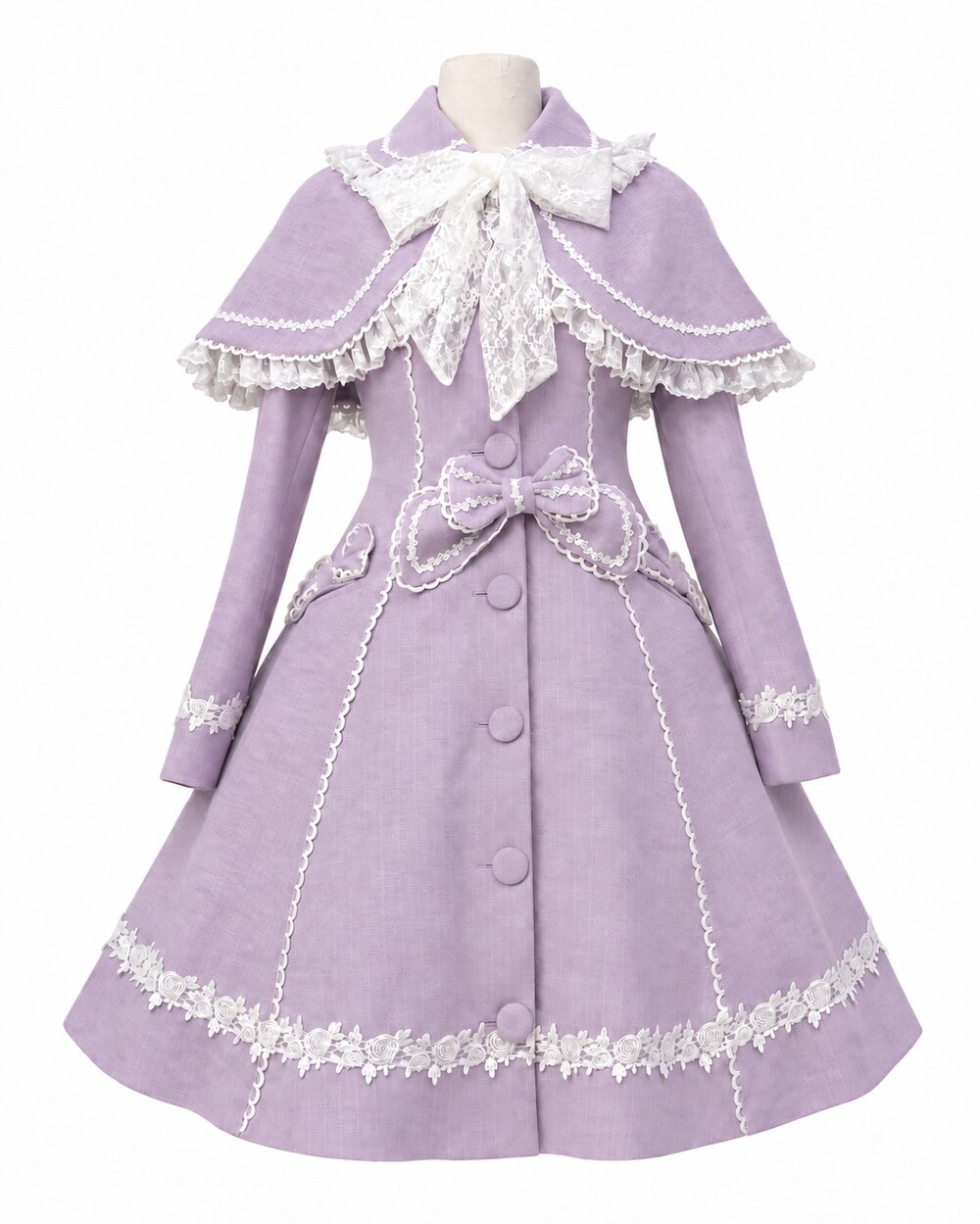 Wild Rose Coat 착용 사진 10