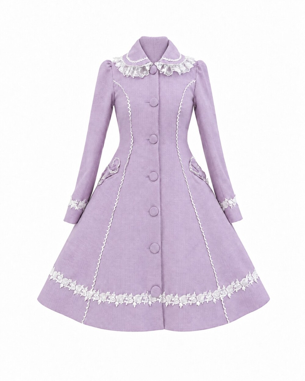 Wild Rose Coat 착용 사진 19