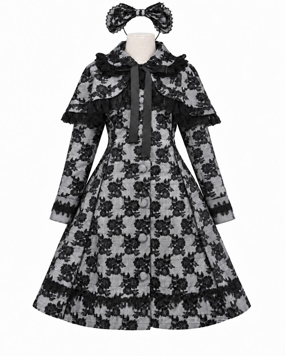 Wild Rose Coat 착용 사진 19