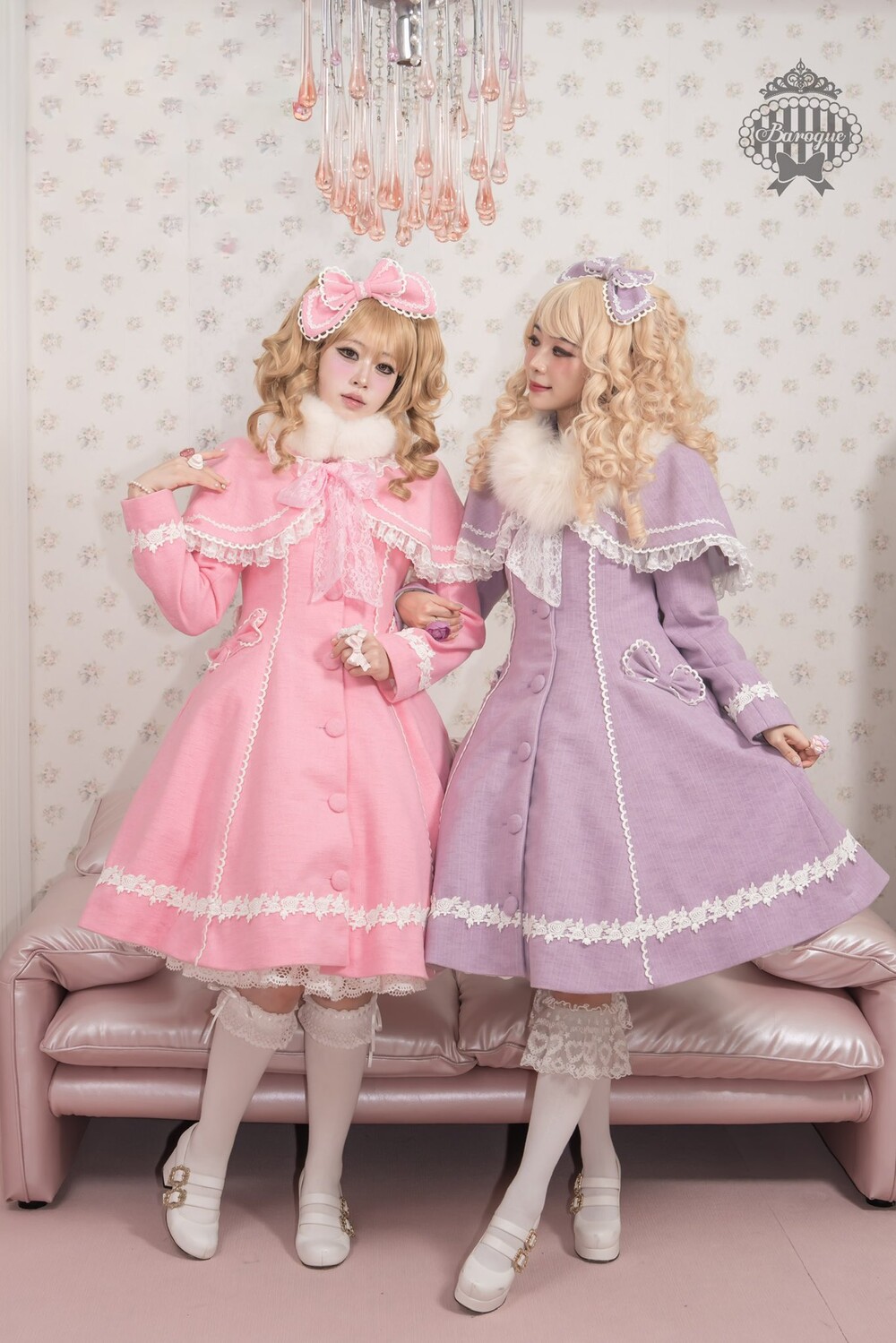 Wild Rose Coat 착용 사진 19