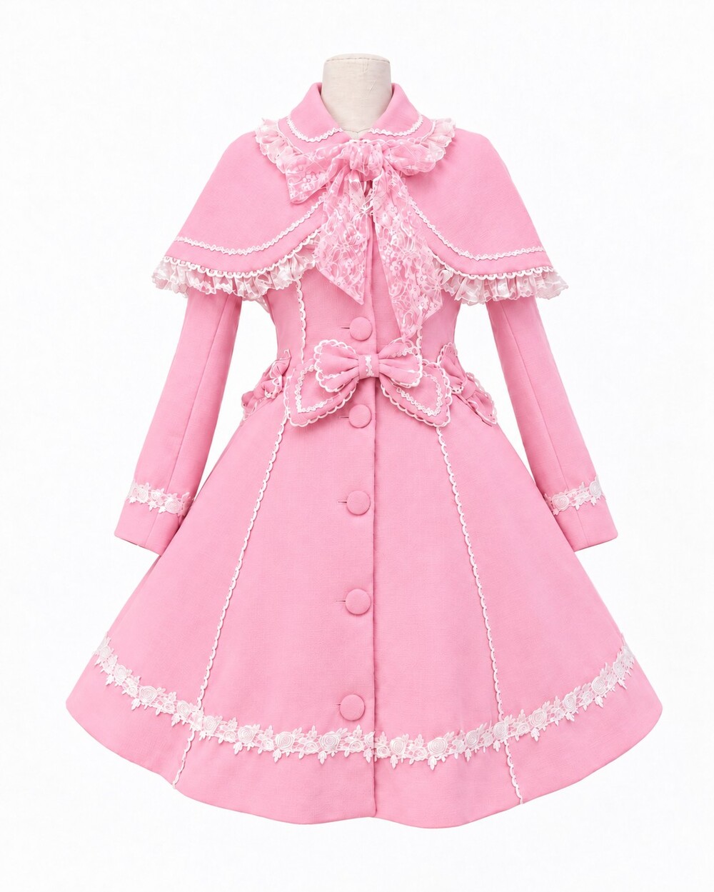 Wild Rose Coat 착용 사진 19