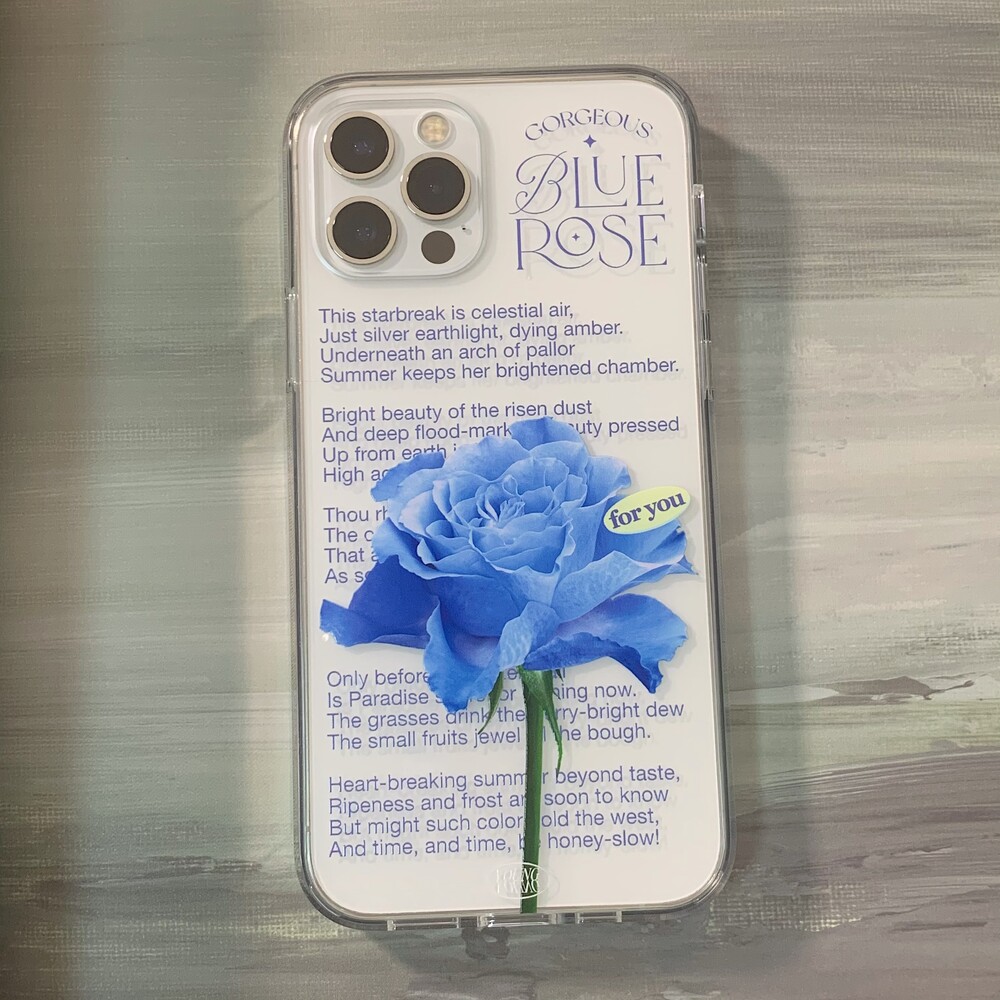 blue rose case