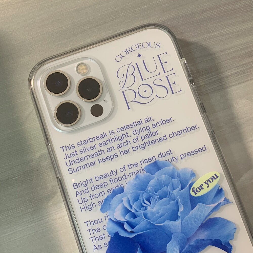 blue rose case