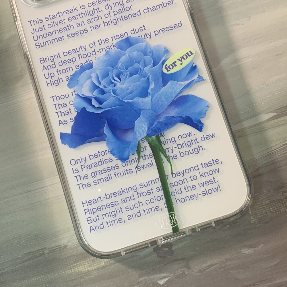 blue rose case