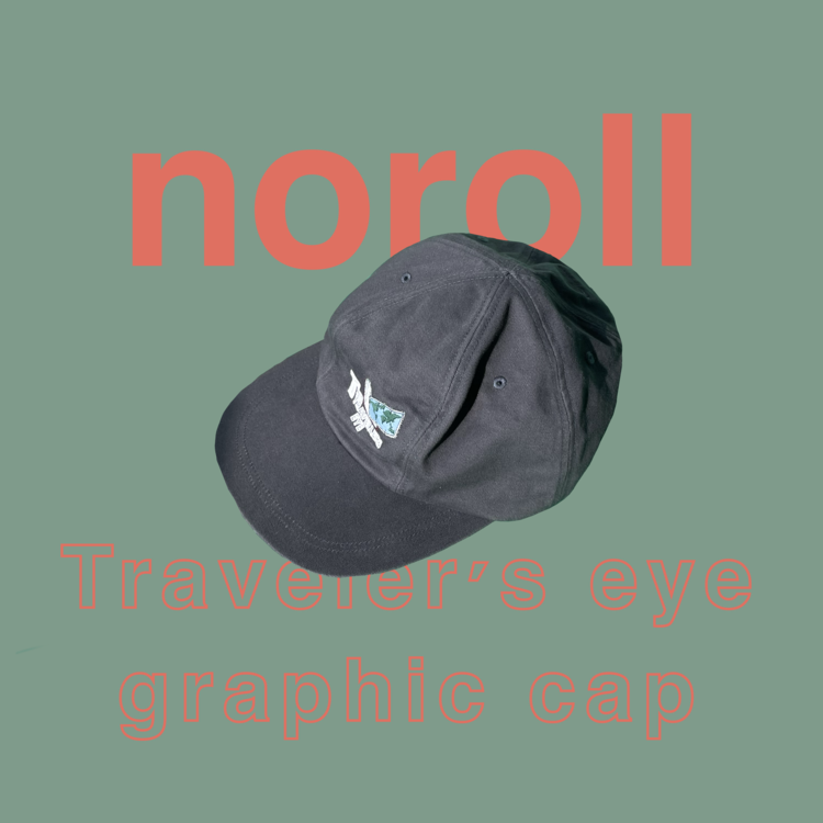 noroll Travelers eye graphic Cap