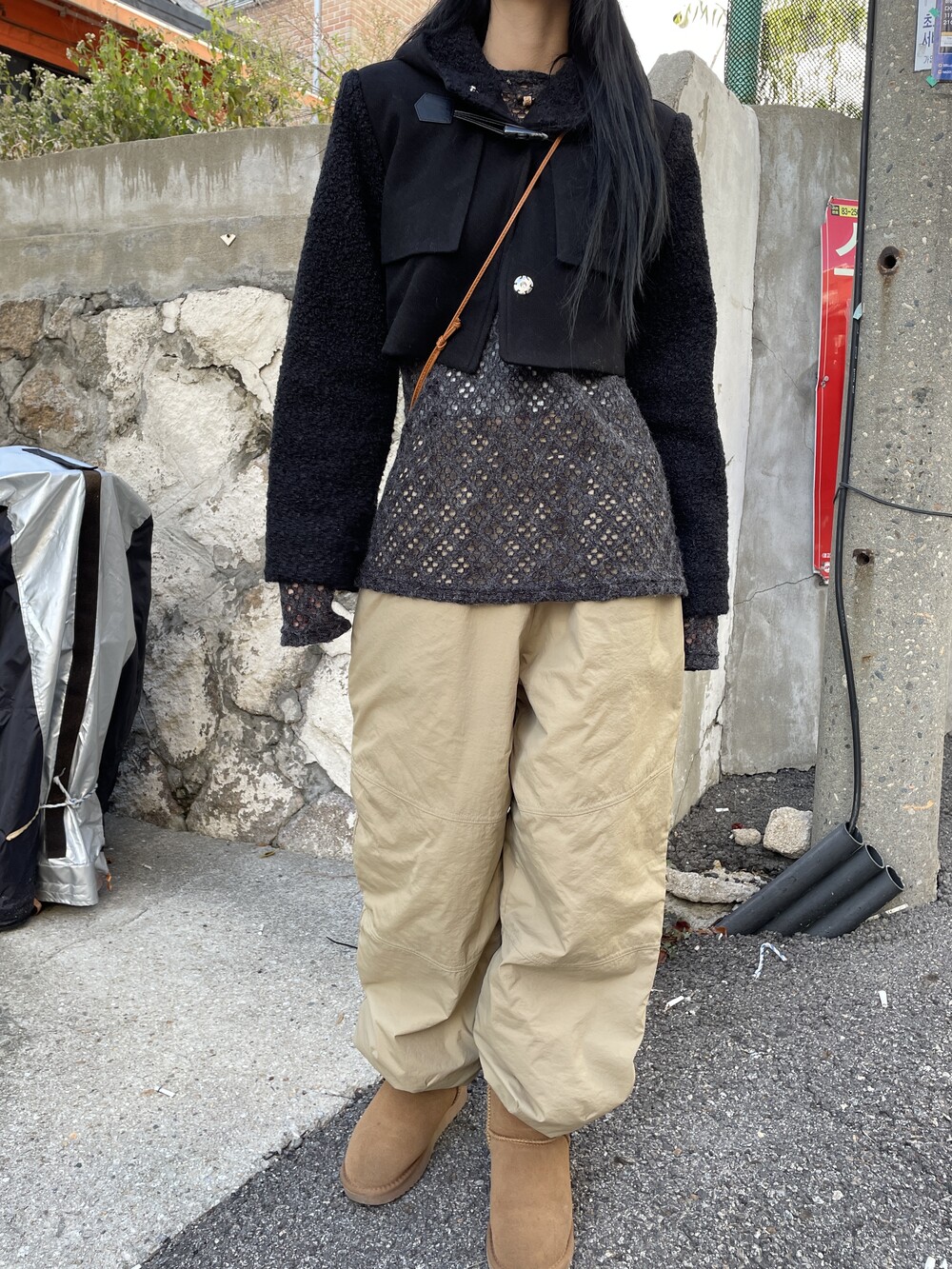 snug padding pants (4color)