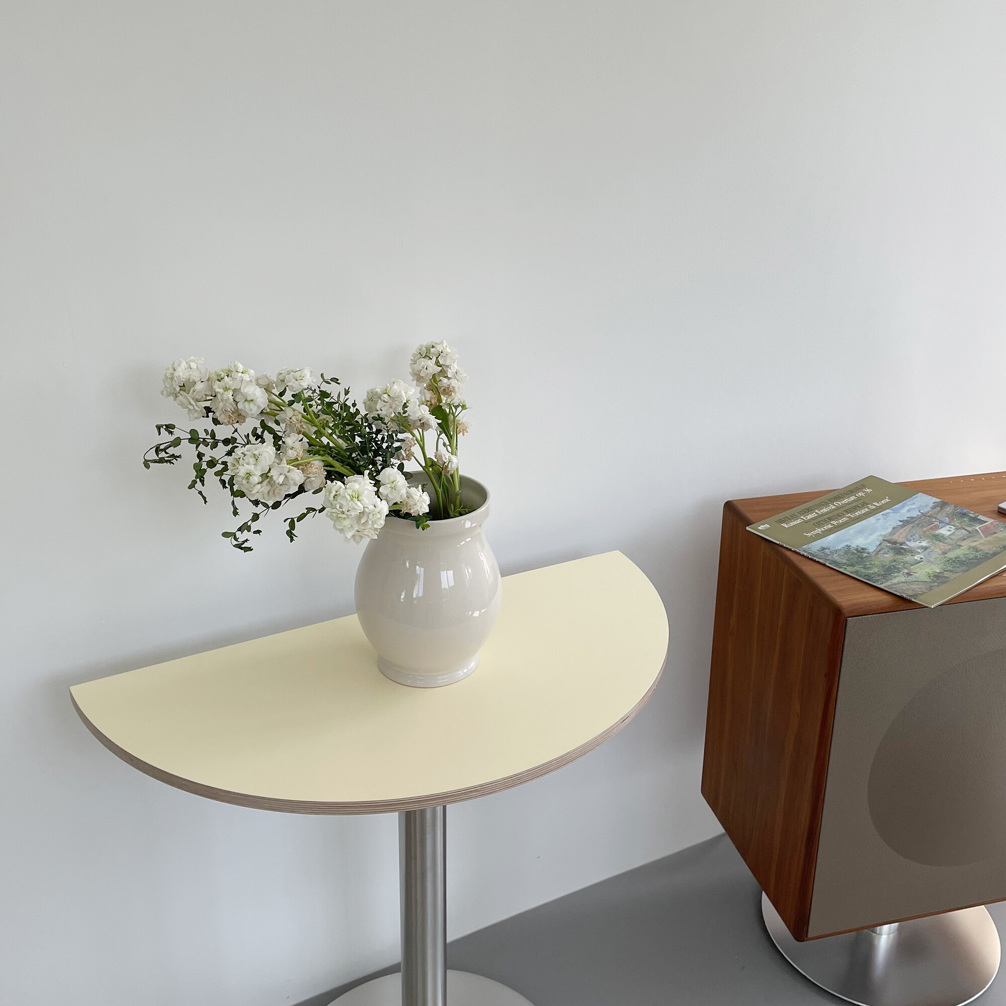 [자체제작세일] 반원테이블