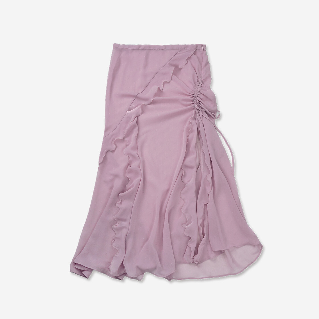 elfelfelf archives☆SILHOUETTE RUFFLE MAXI SKIRT elfelfelf archives☆SILHOUETTE RUFFLE MAXI SKIRT SILHOUETTE