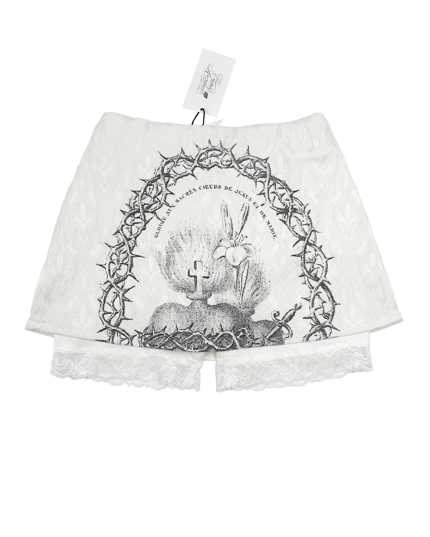 スカート elfelfelfarchives ANTIQUE LAYERED SKIRT ANTIQUE LAYERED SKIRT [heart]