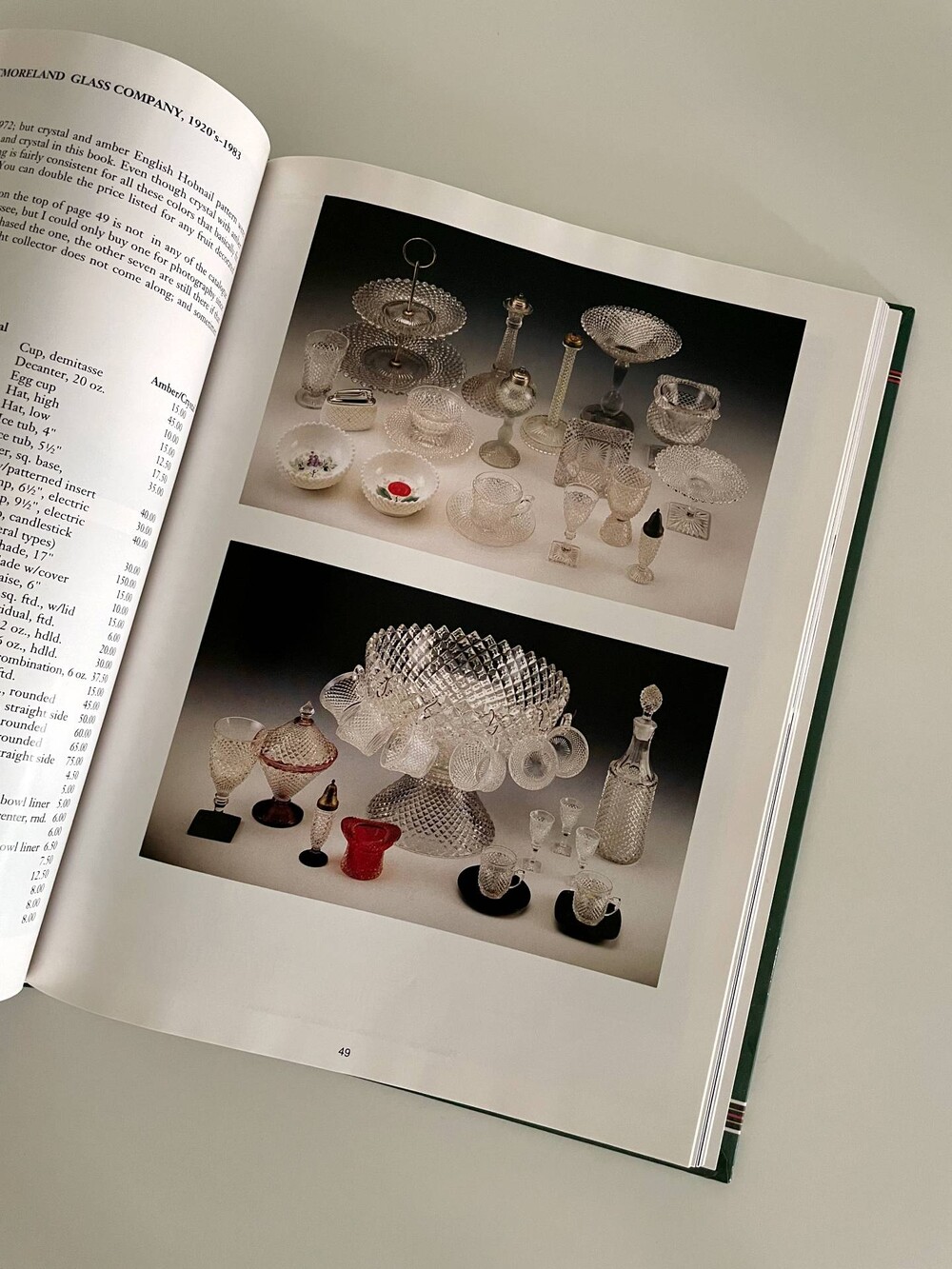 Vintage Book Glassware