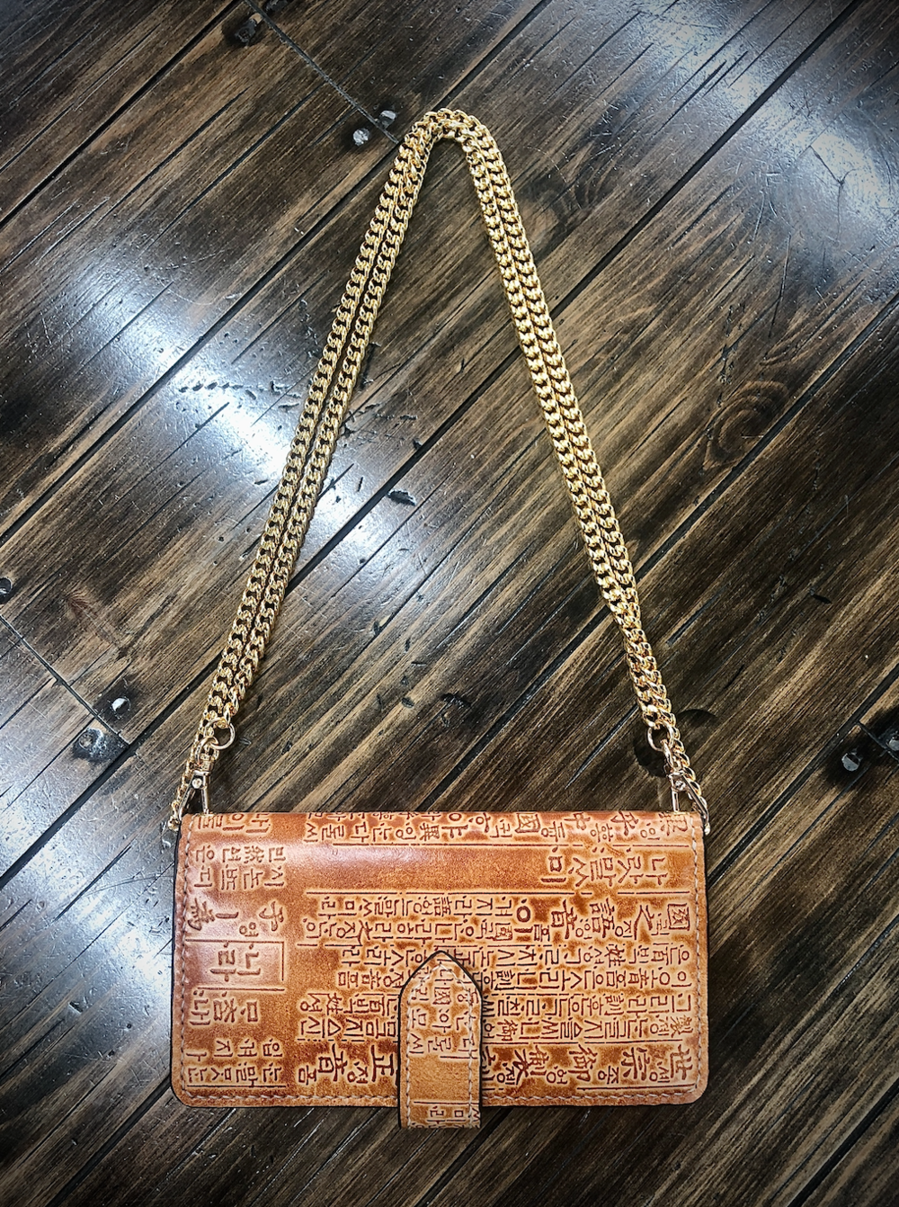 훈민정음 가죽 각인 핸드폰케이스