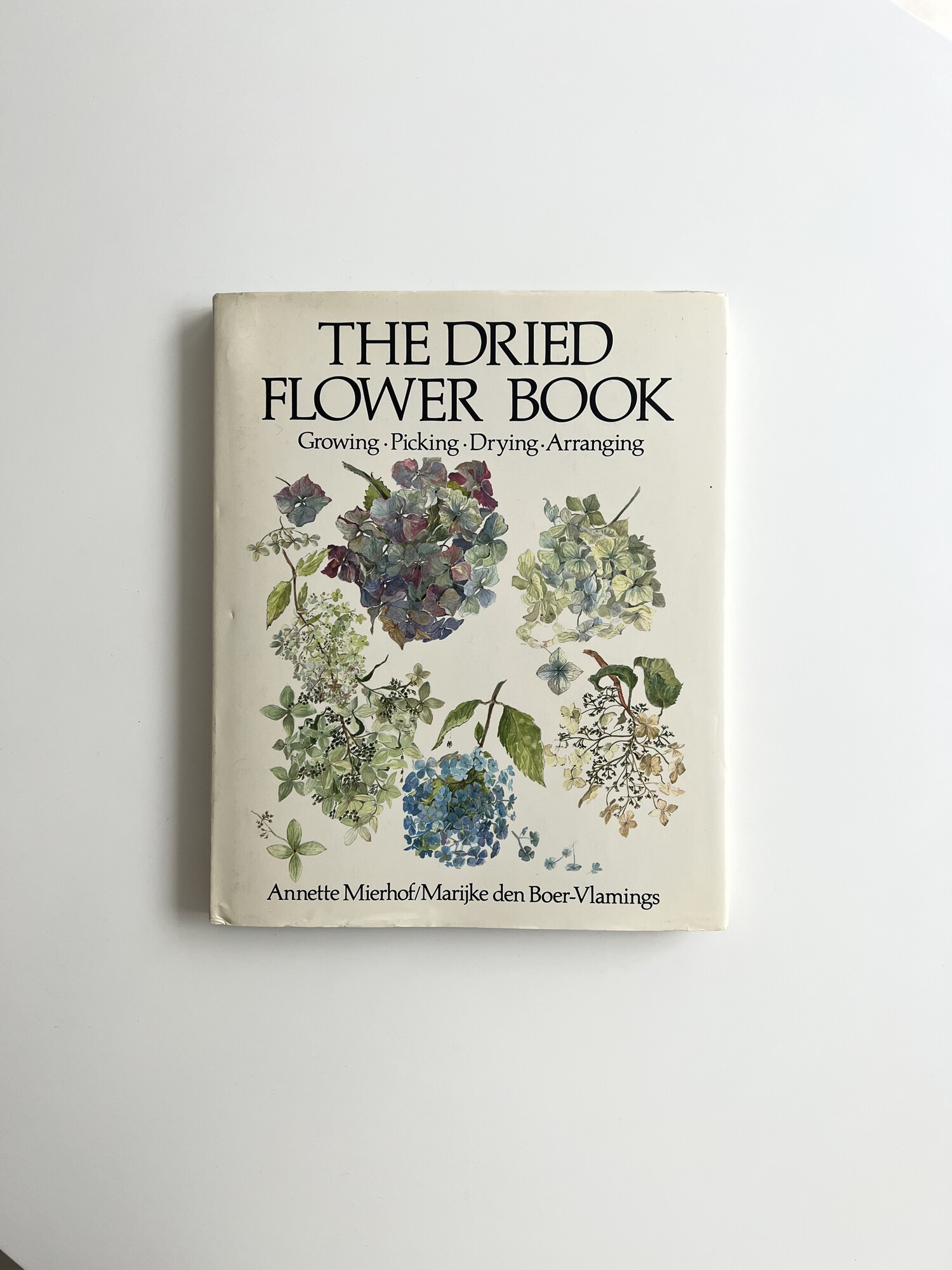 Vtg Flower Book By Annette Mierhof