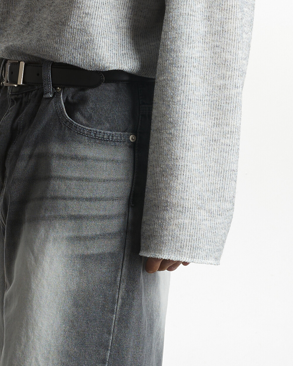 Parachute washing denim (2color)