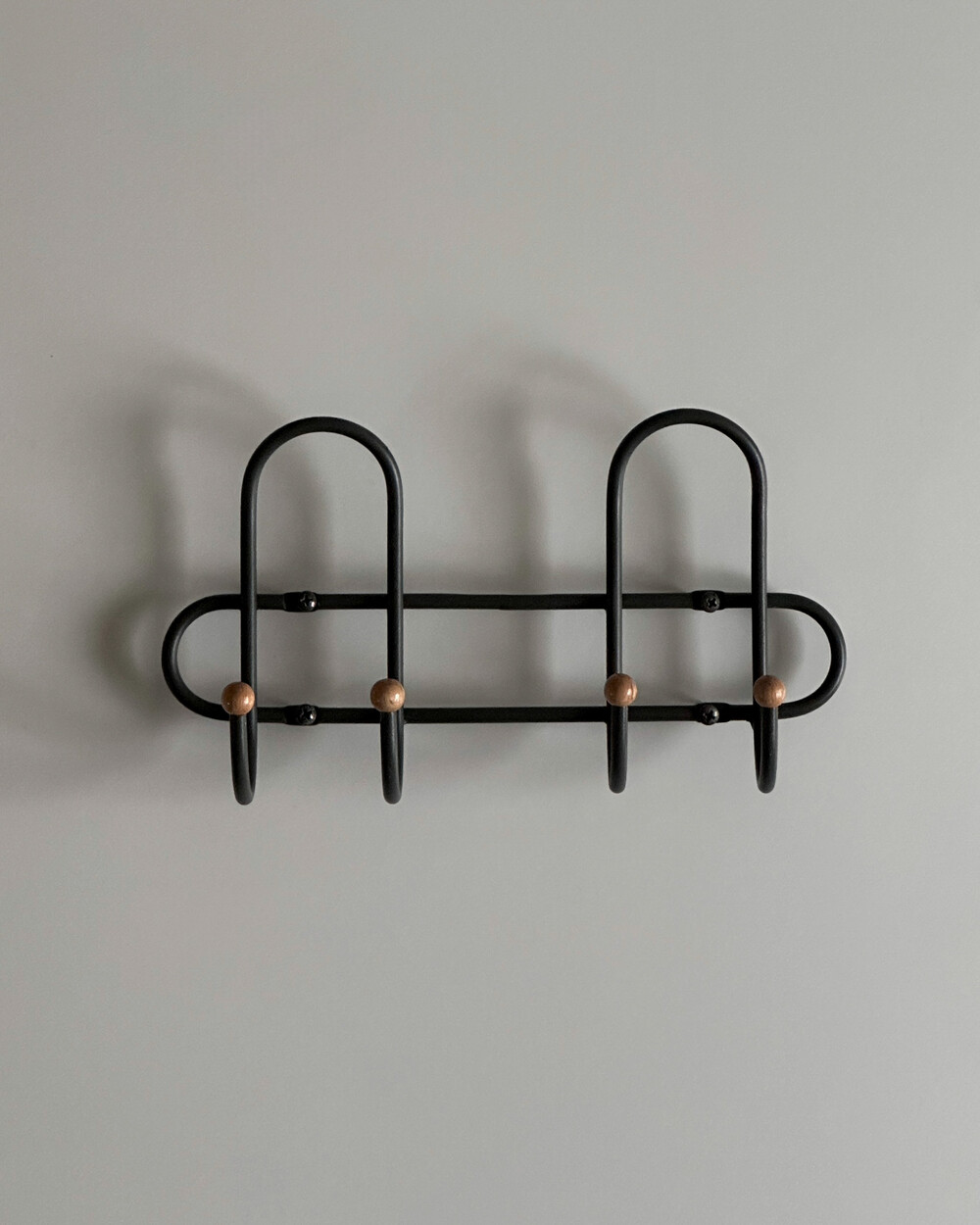80s Vintage Coat Rack
