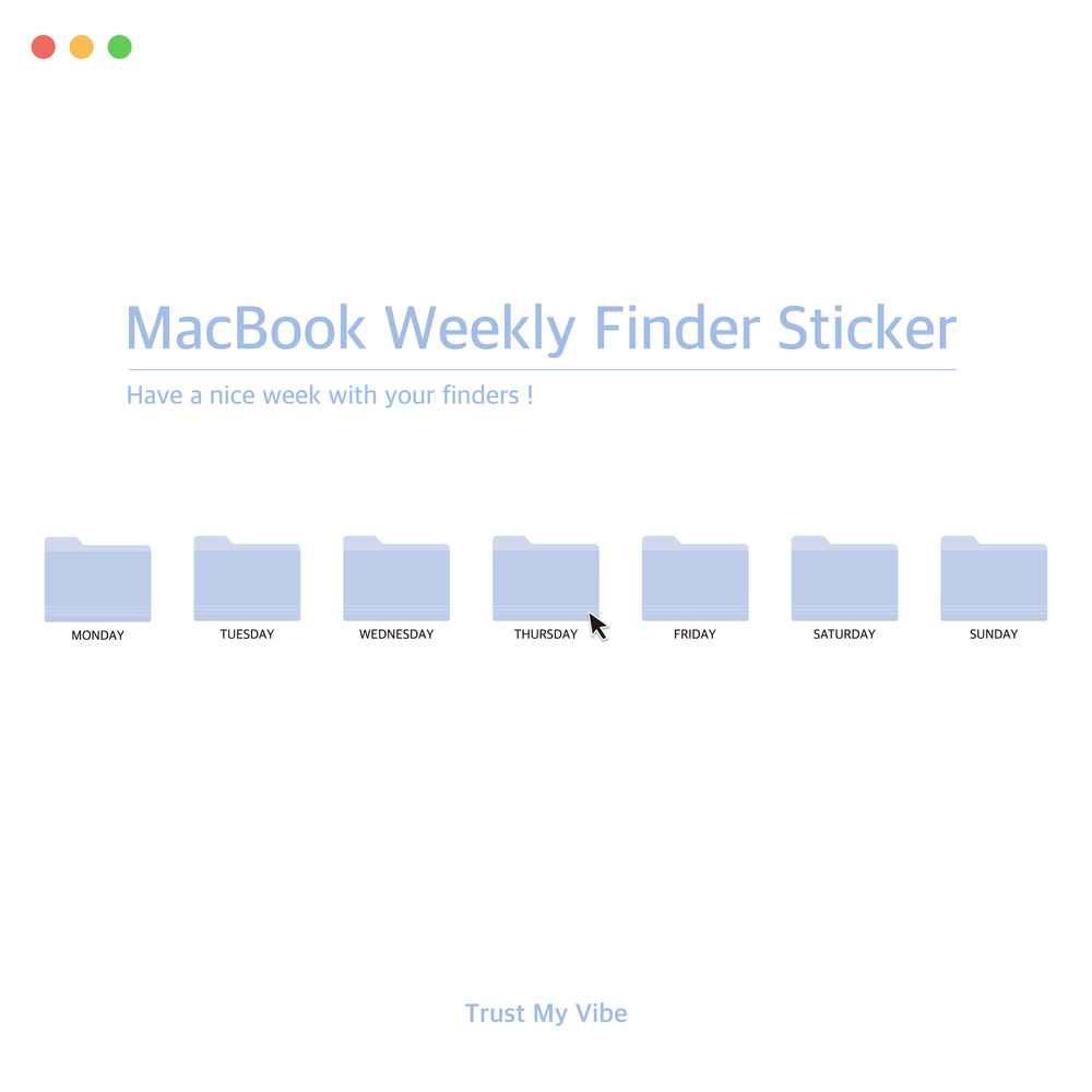 TMV Weekly Finder Sticker