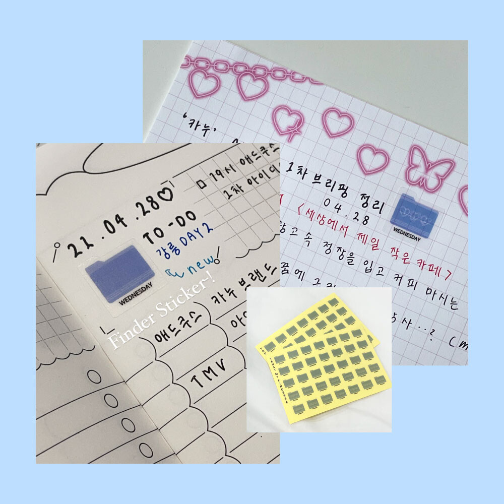 TMV Weekly Finder Sticker