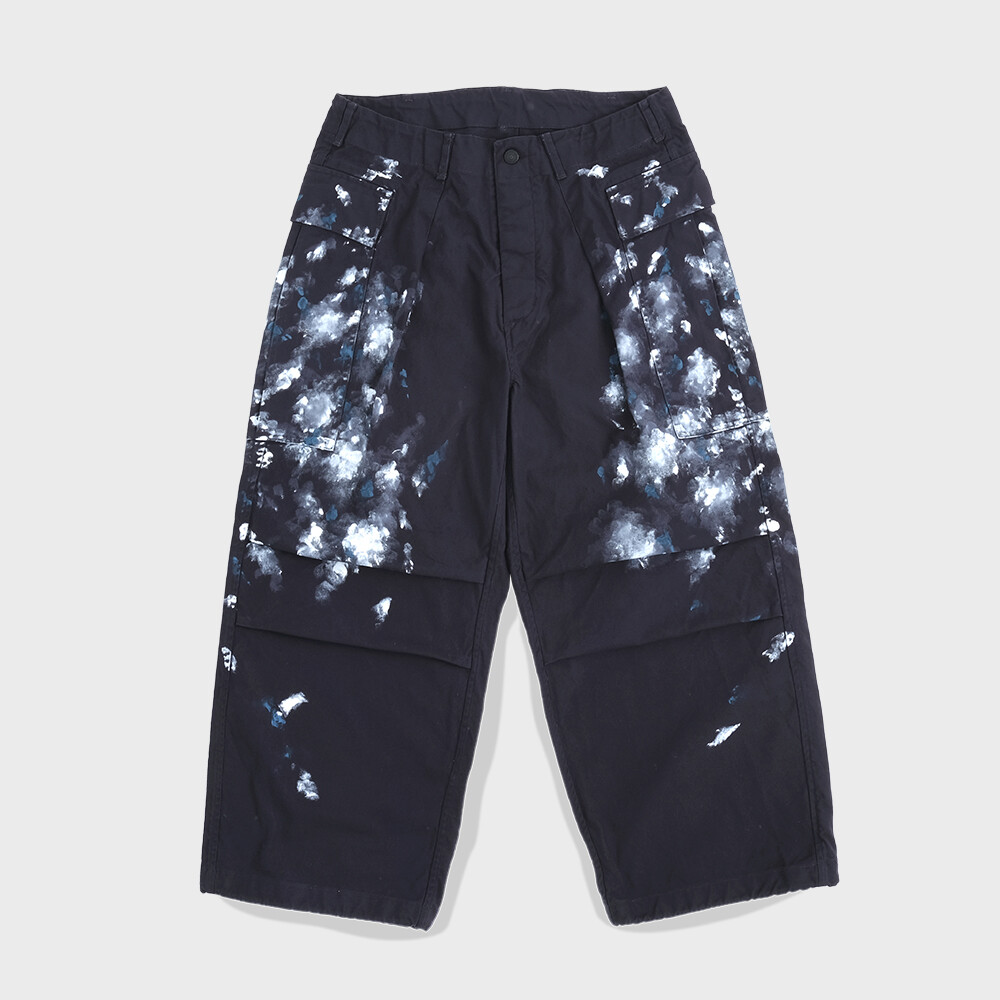 Wide Duck Cargo Paint Pants_NY (Premium Japan Fabric)