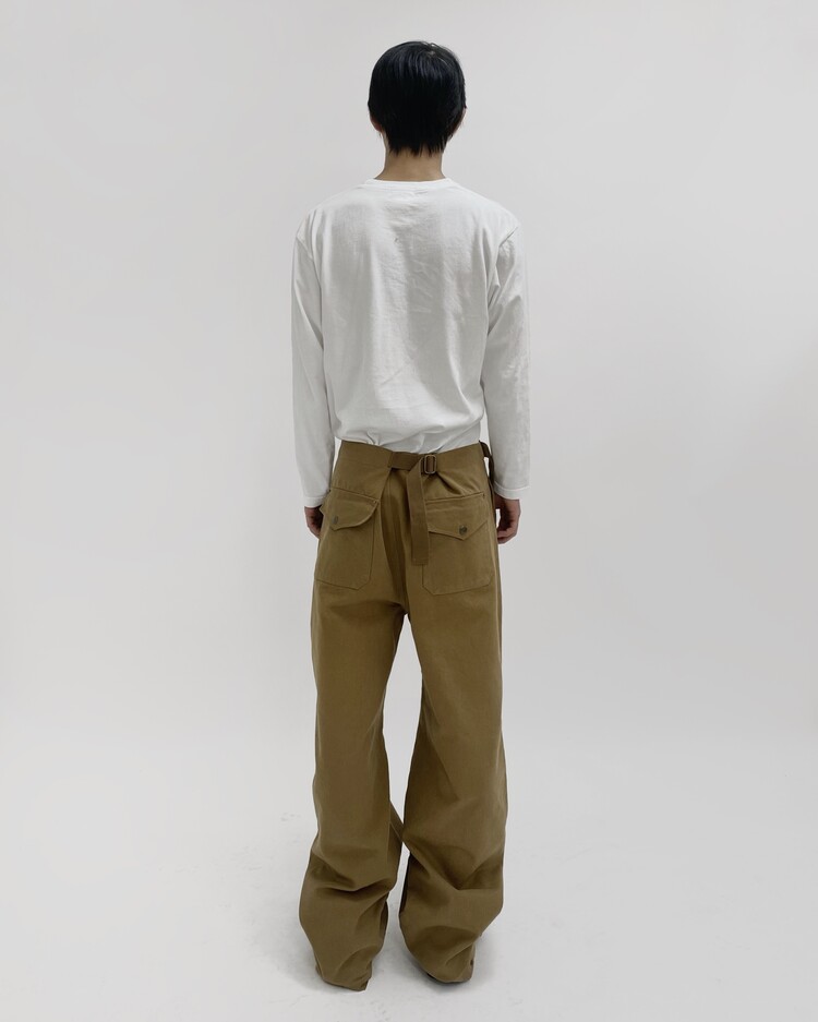 ADJUSTABLE FIREFIGHTER PANTS BROWN