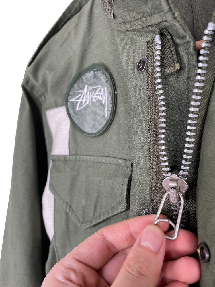 ジャケット・アウター Stussy \"PRINCE STREET NEWYORK CITY\" M65 stussy prince street newyork city M65