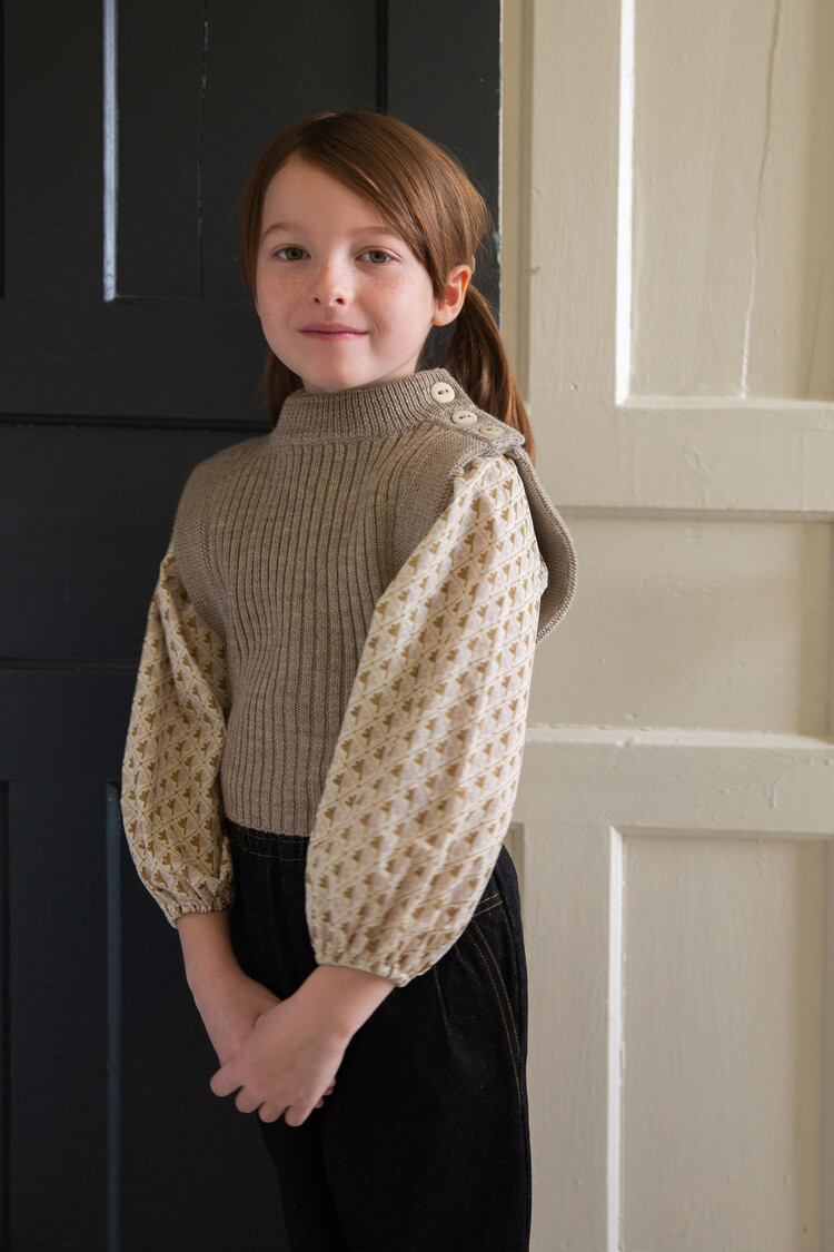 soor ploom■Everdine Vest■Flax■6y Soor Ploom Everdine Vest (10) | Used, Secondhand,… | Noihsaf